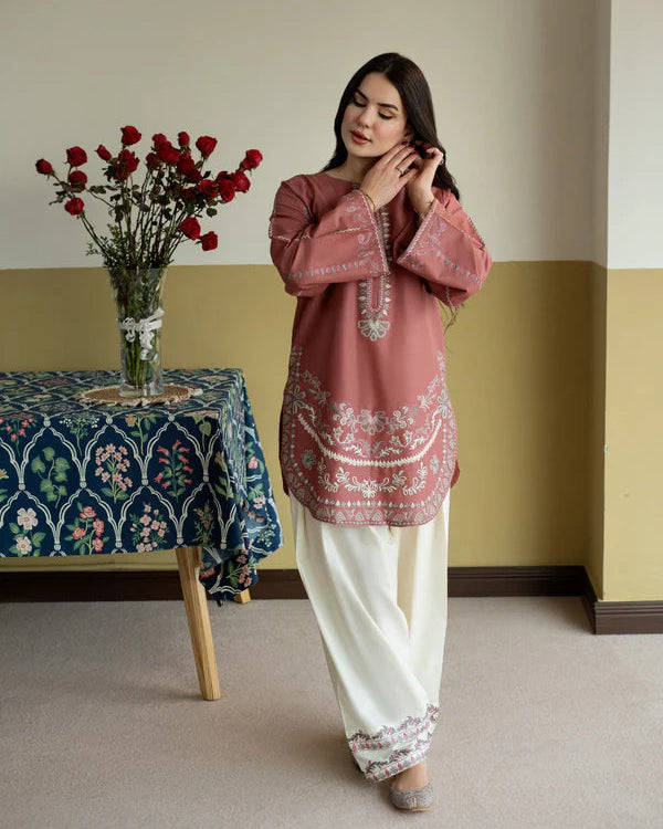 EMBROSE EMBROIDED 2PC