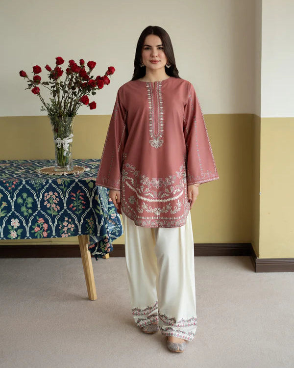 EMBROSE EMBROIDED 2PC