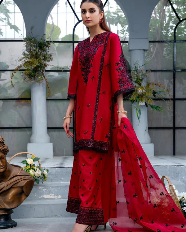 Maahi Embroided 3 Piece