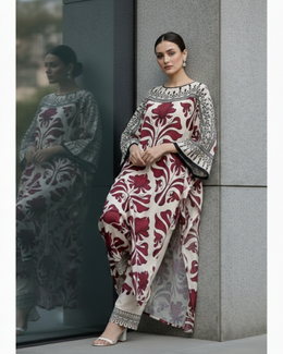 Raven Bloom Stitched 2-Piece