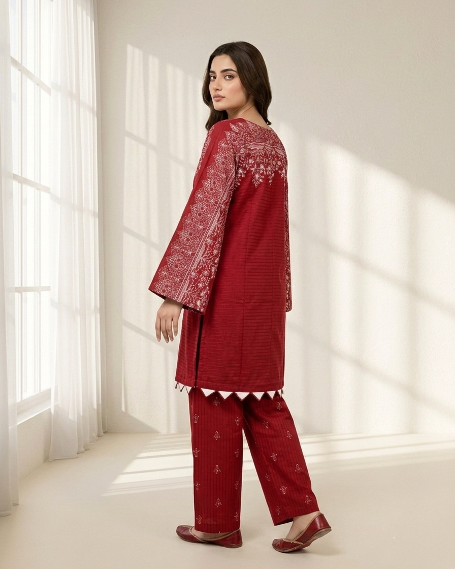 RAYA EMBROIDED 2PC