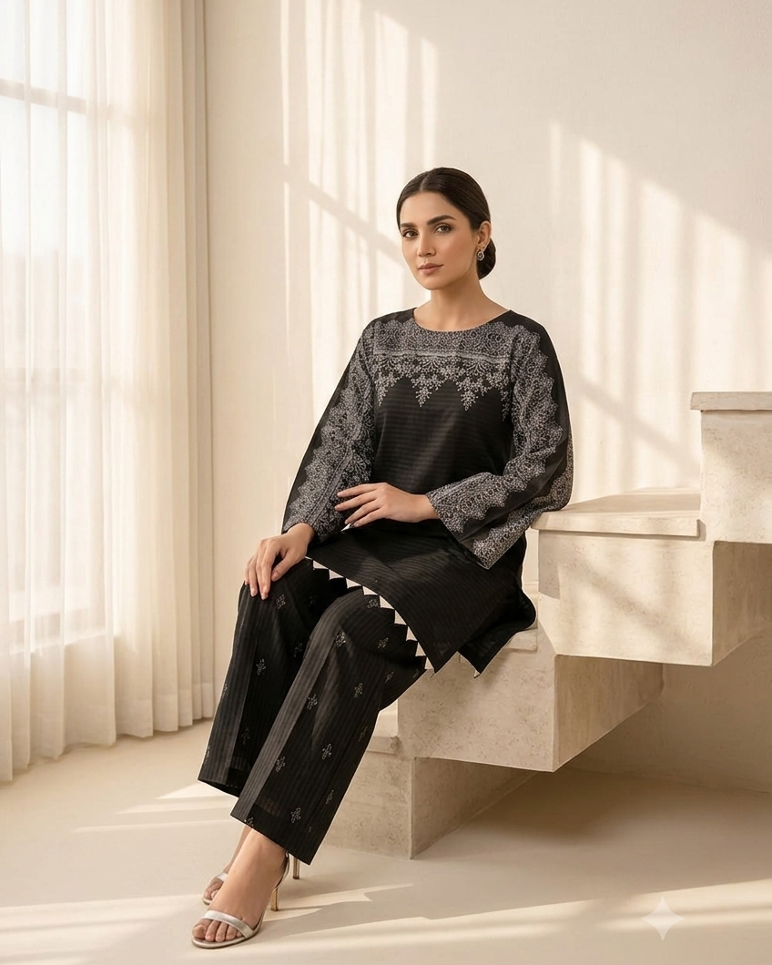 LAVISH EMBROIDED 2PC