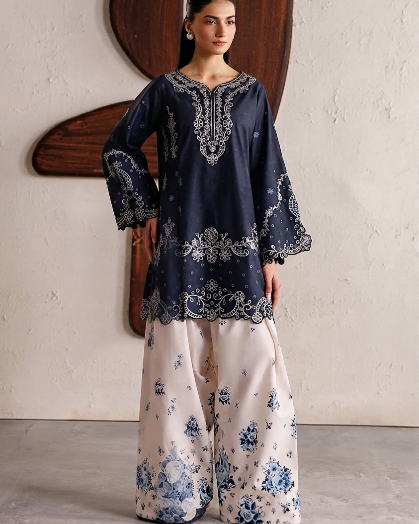 LAYRA EMBROIDED 2PC
