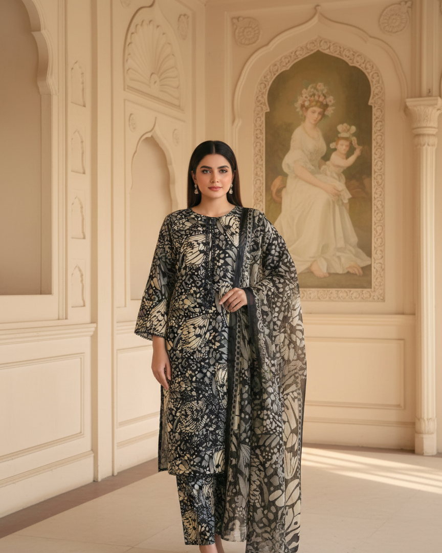 Maya Embroidered 3PC