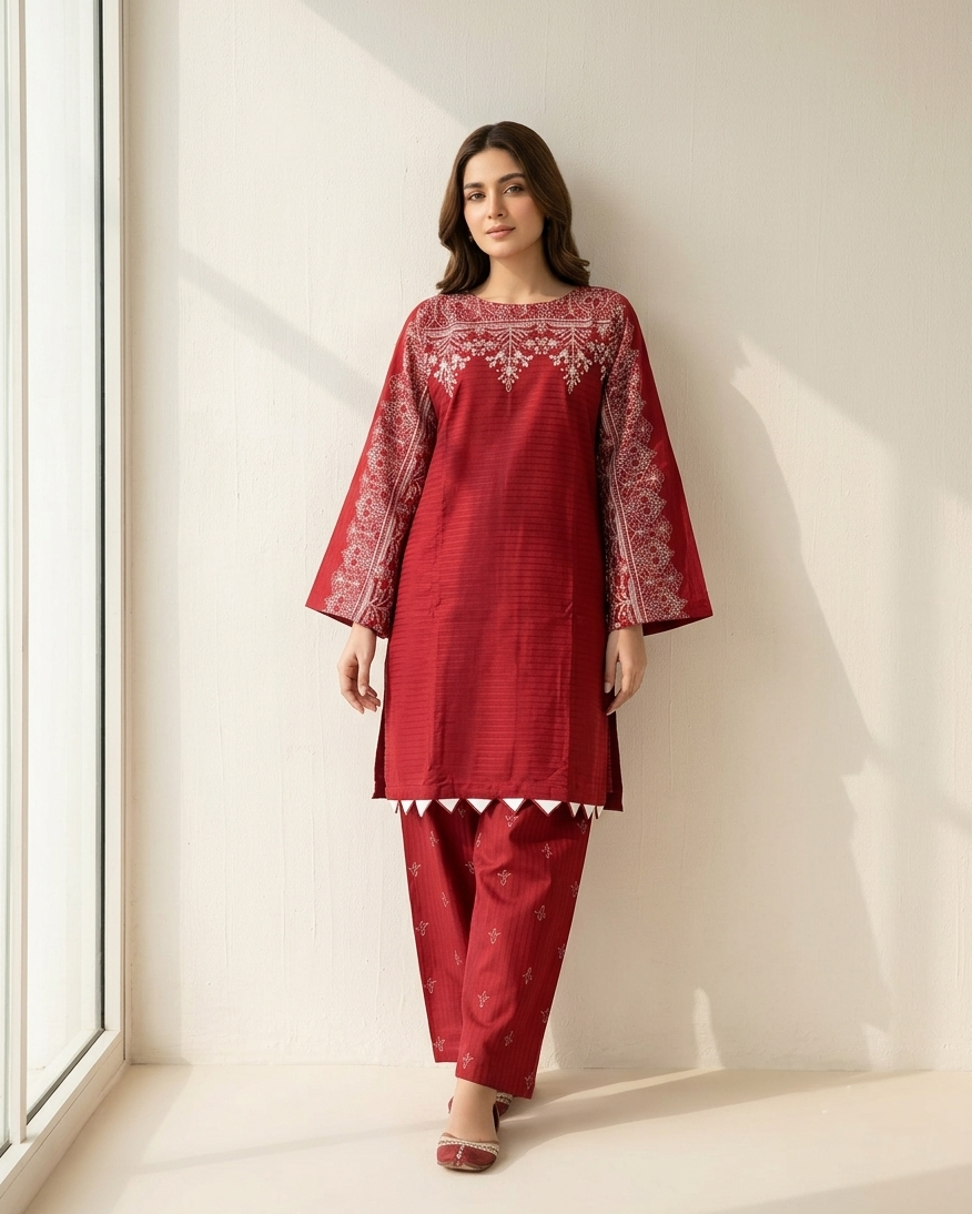 RAYA EMBROIDED 2PC