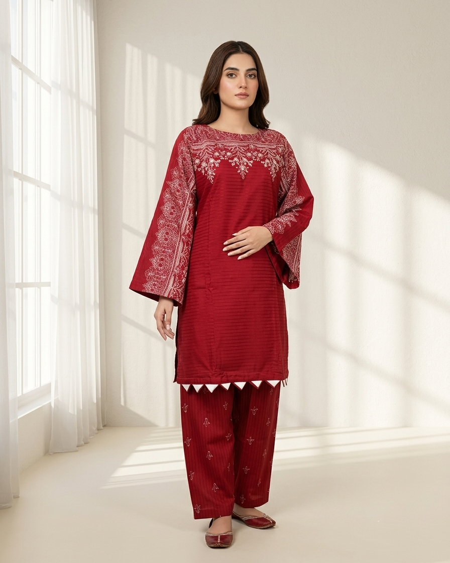 RAYA EMBROIDED 2PC