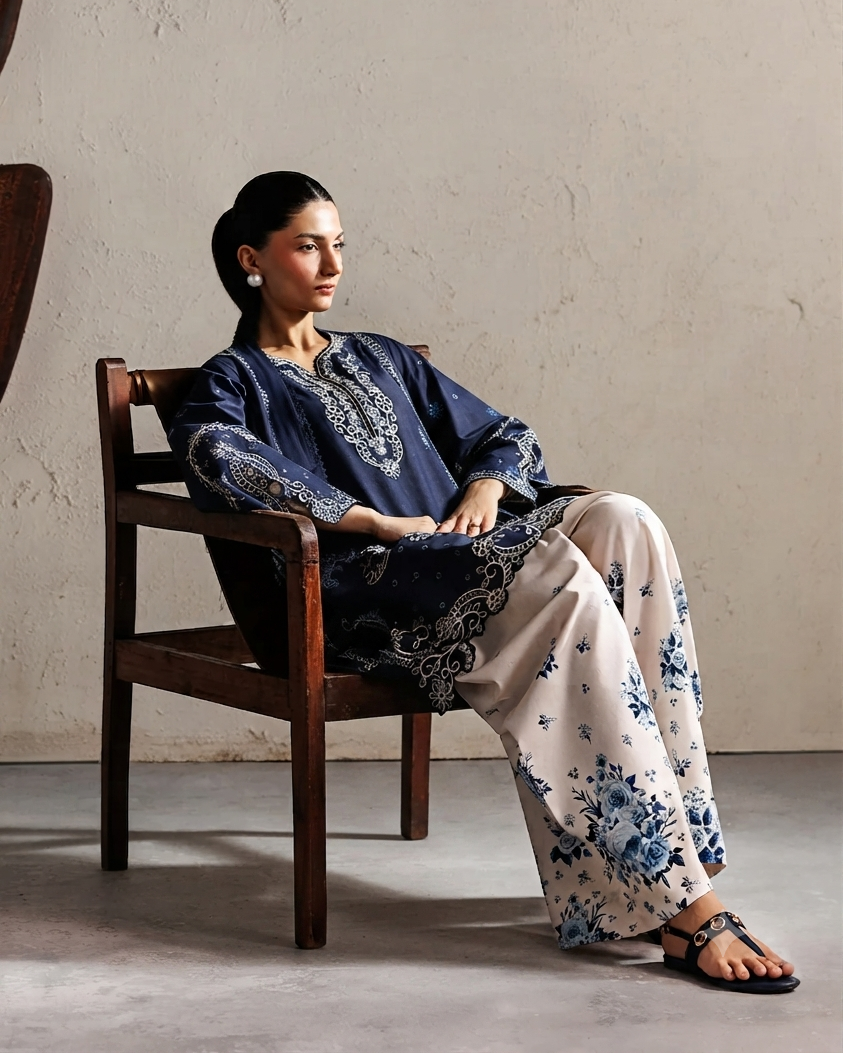 LAYRA EMBROIDED 2PC
