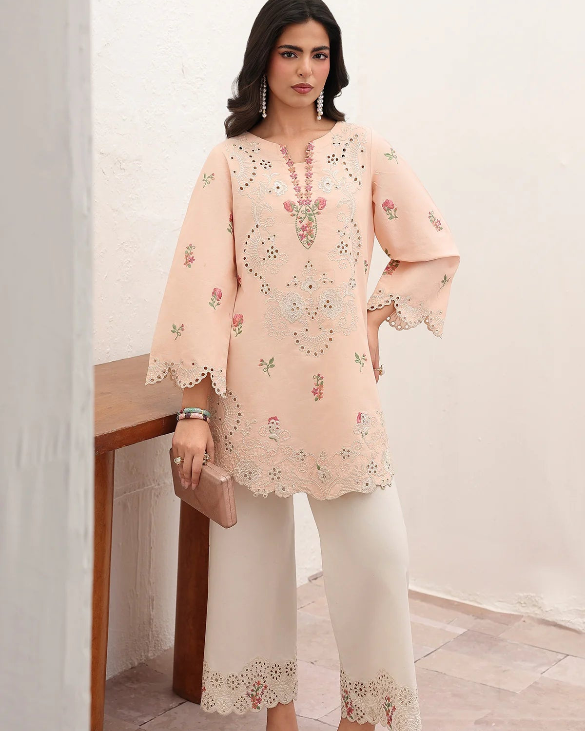 EVENA EMBROIDED 2PC