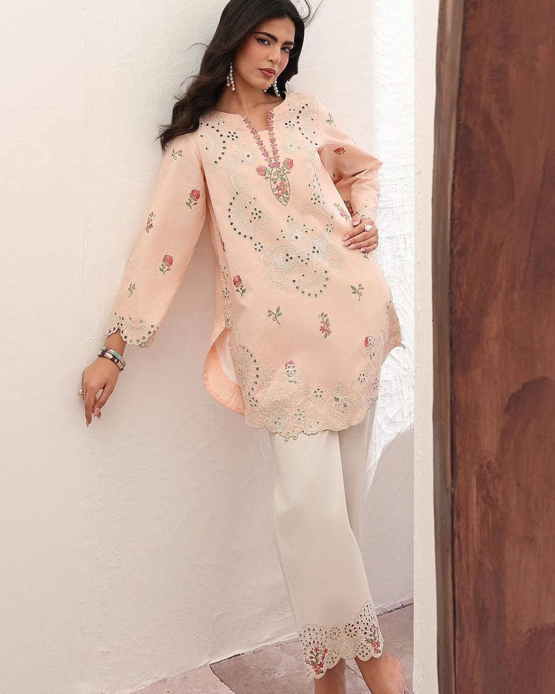 EVENA EMBROIDED 2PC