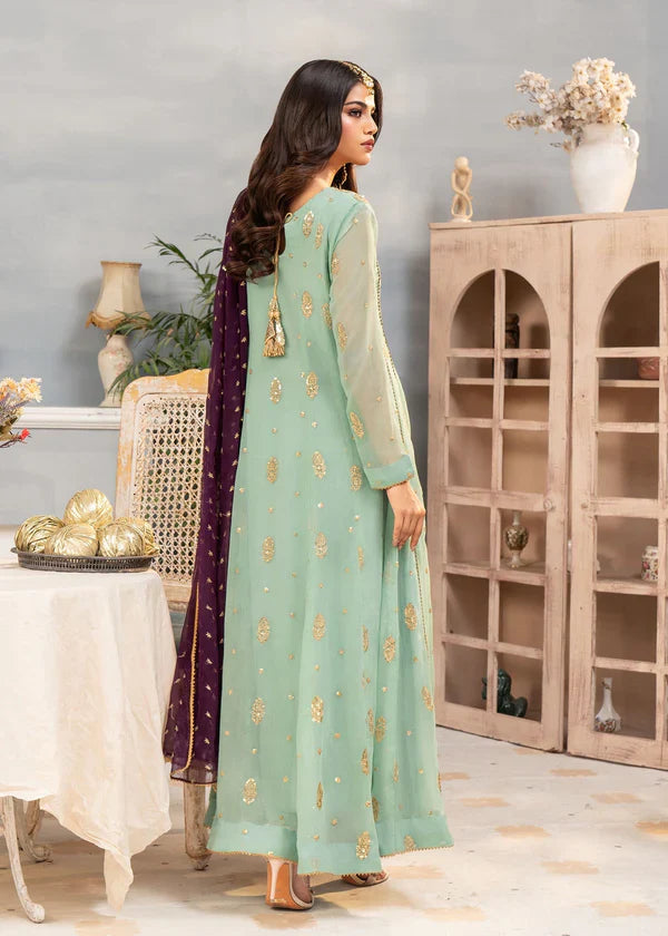Gulnaar Chiffon 3 Piece