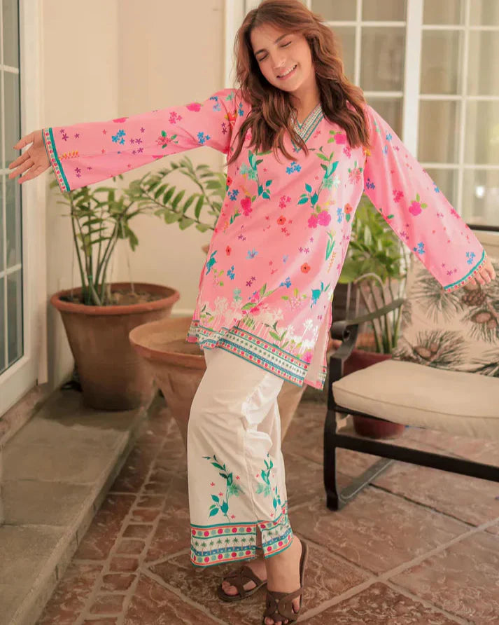 Floral Pink Co-ord Set