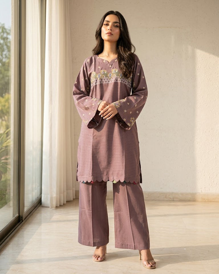 LAVIN EMBROIDED 2PC