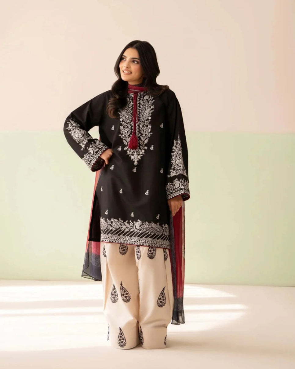 MARIN EMBROIDED 2PC