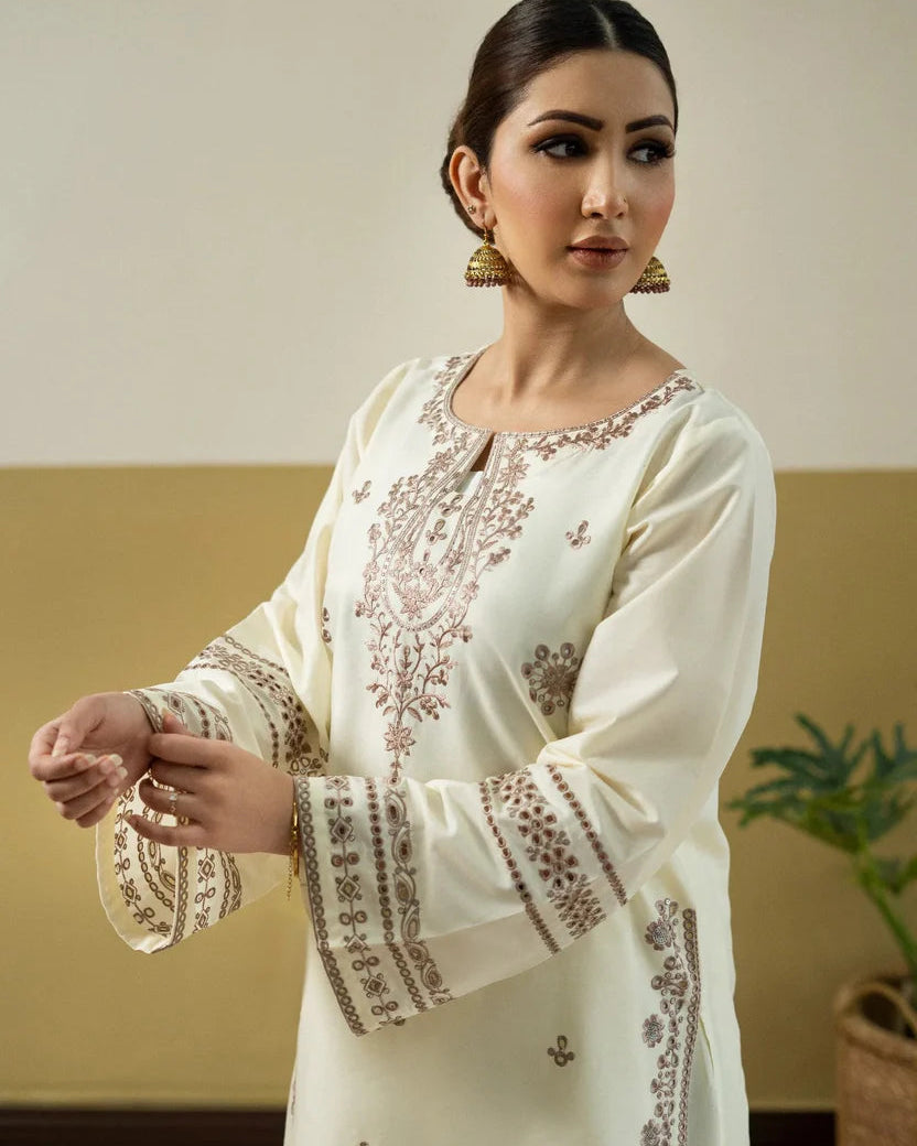 NORAY EMBROIDED 2PC